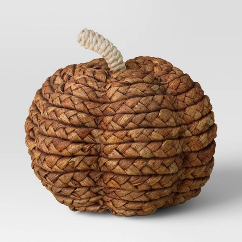 Medium Woven Pumpkin Dark